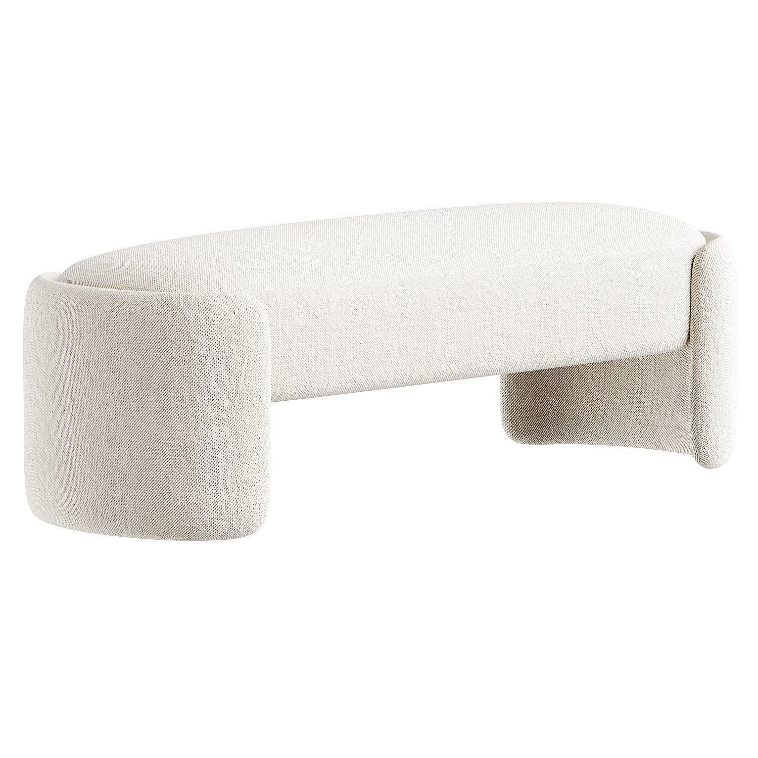 bench toledo 3D model_4