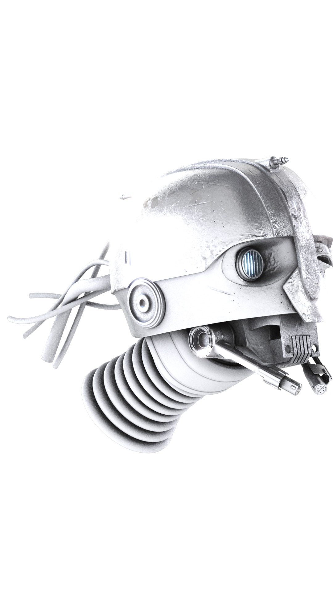SM-33 DROID HEAD  STAR WARS  SKELETON CREW  3D PRINT MODEL STL   3D print model_11