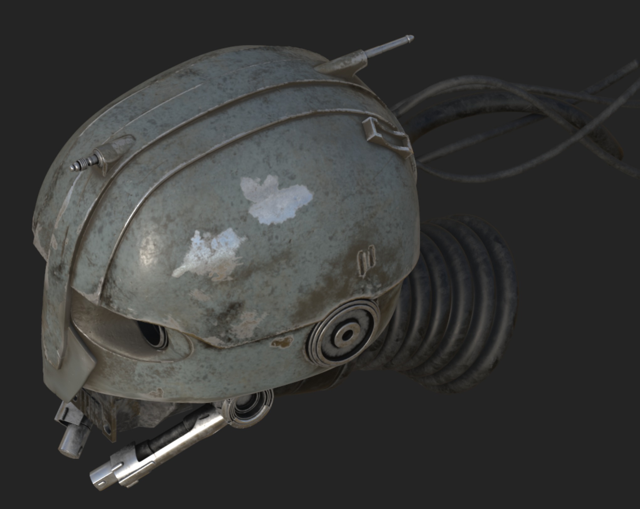 SM-33 DROID HEAD  STAR WARS  SKELETON CREW  3D PRINT MODEL STL   3D print model_42