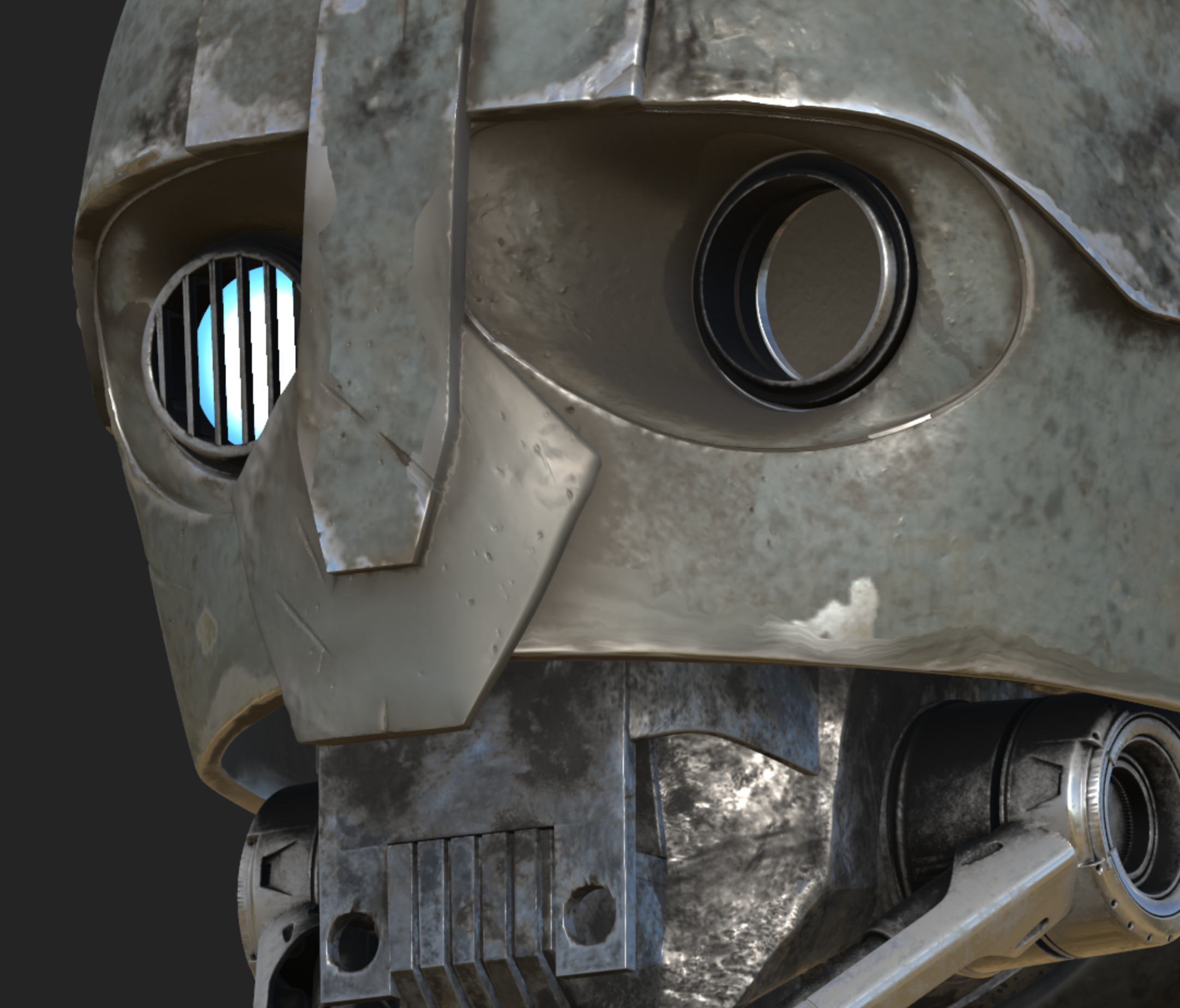 SM-33 DROID HEAD  STAR WARS  SKELETON CREW  3D PRINT MODEL STL   3D print model_50
