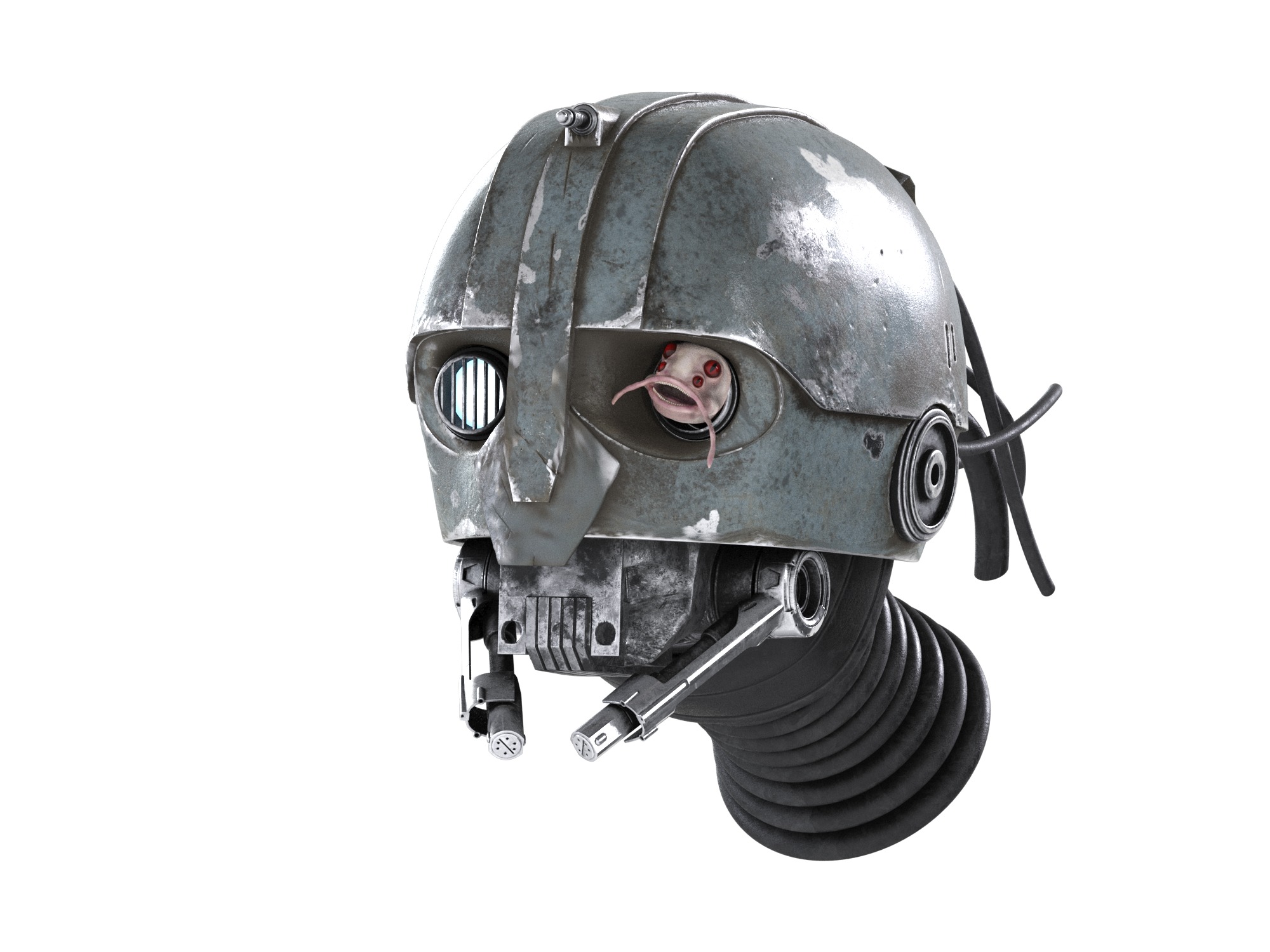 SM-33 DROID HEAD  STAR WARS  SKELETON CREW  3D PRINT MODEL STL   3D print model_17