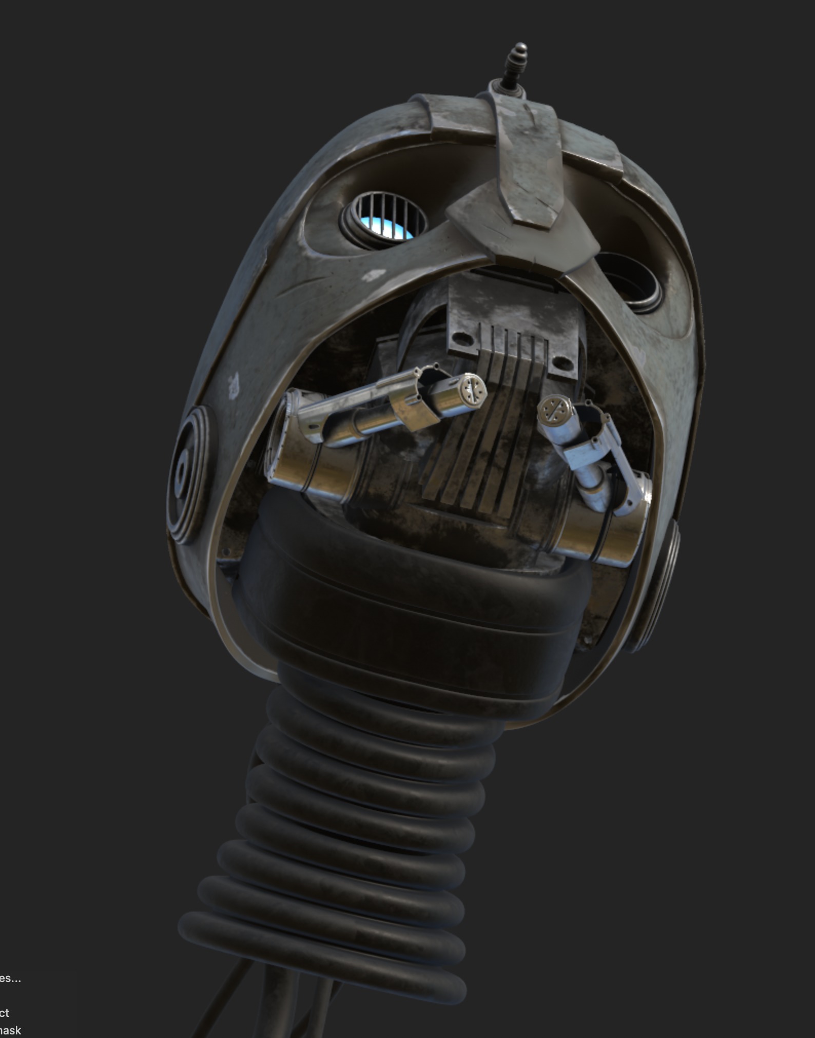 SM-33 DROID HEAD  STAR WARS  SKELETON CREW  3D PRINT MODEL STL   3D print model_39