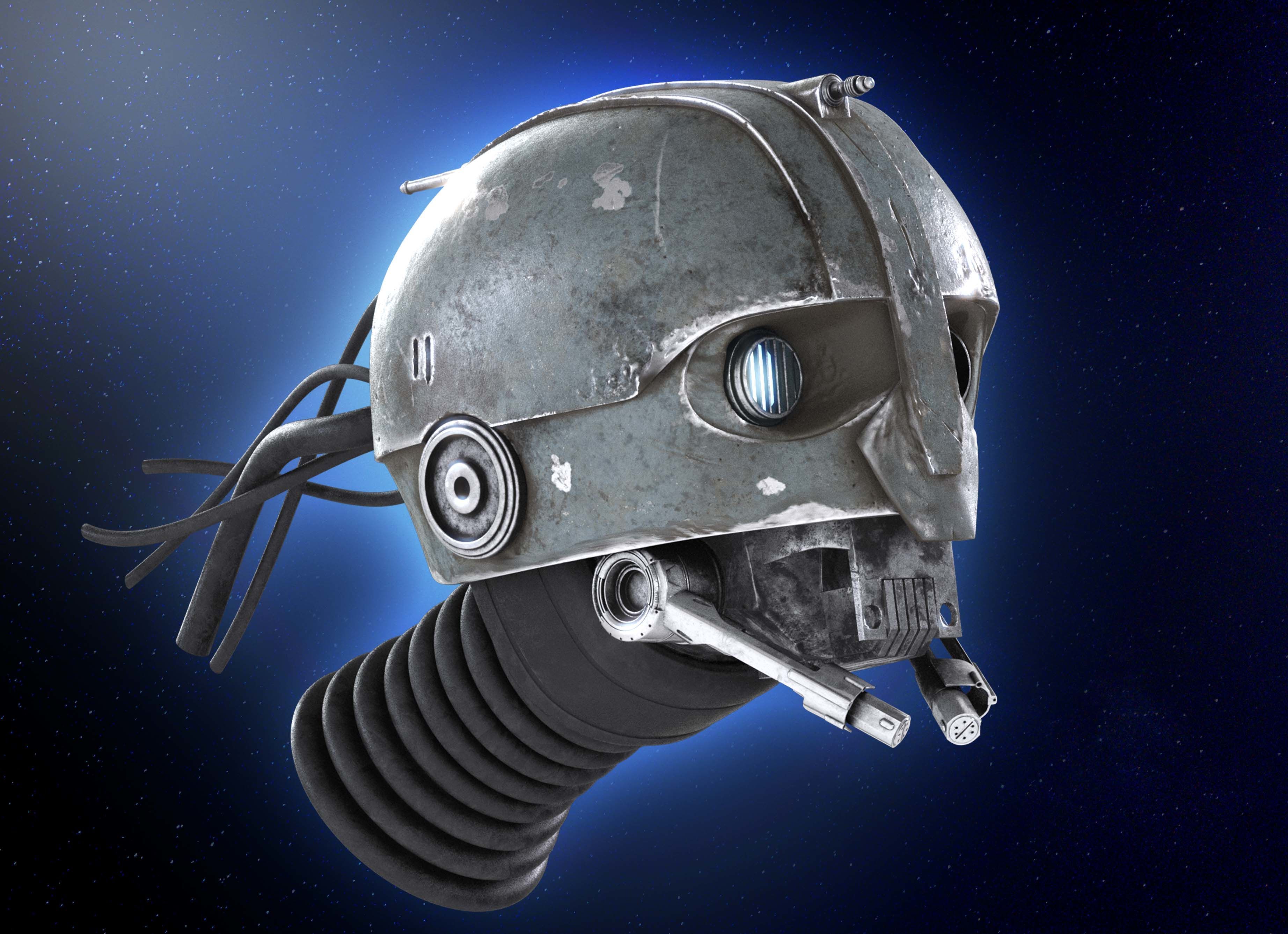 SM-33 DROID HEAD  STAR WARS  SKELETON CREW  3D PRINT MODEL STL   3D print model_24