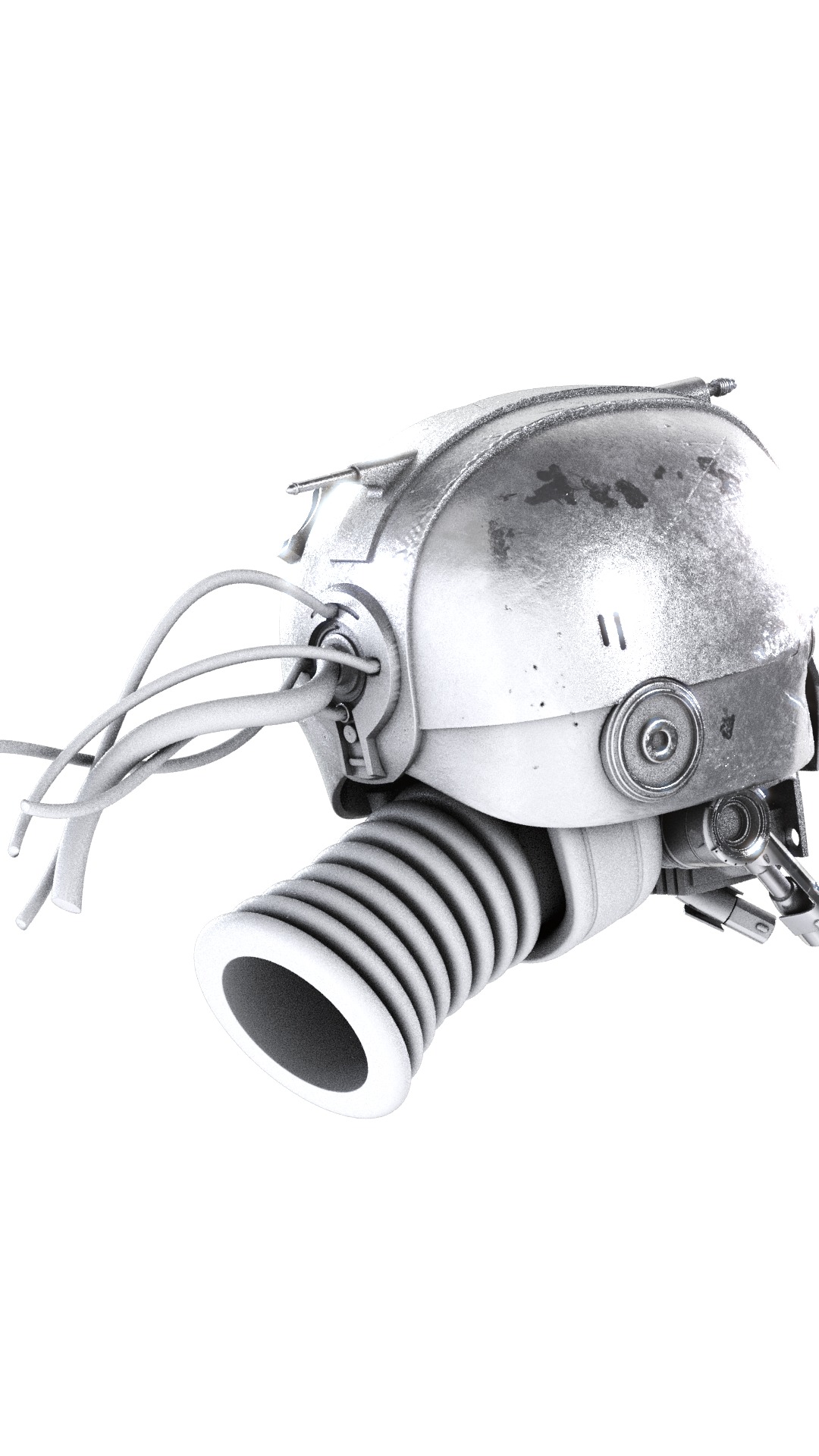SM-33 DROID HEAD  STAR WARS  SKELETON CREW  3D PRINT MODEL STL   3D print model_8