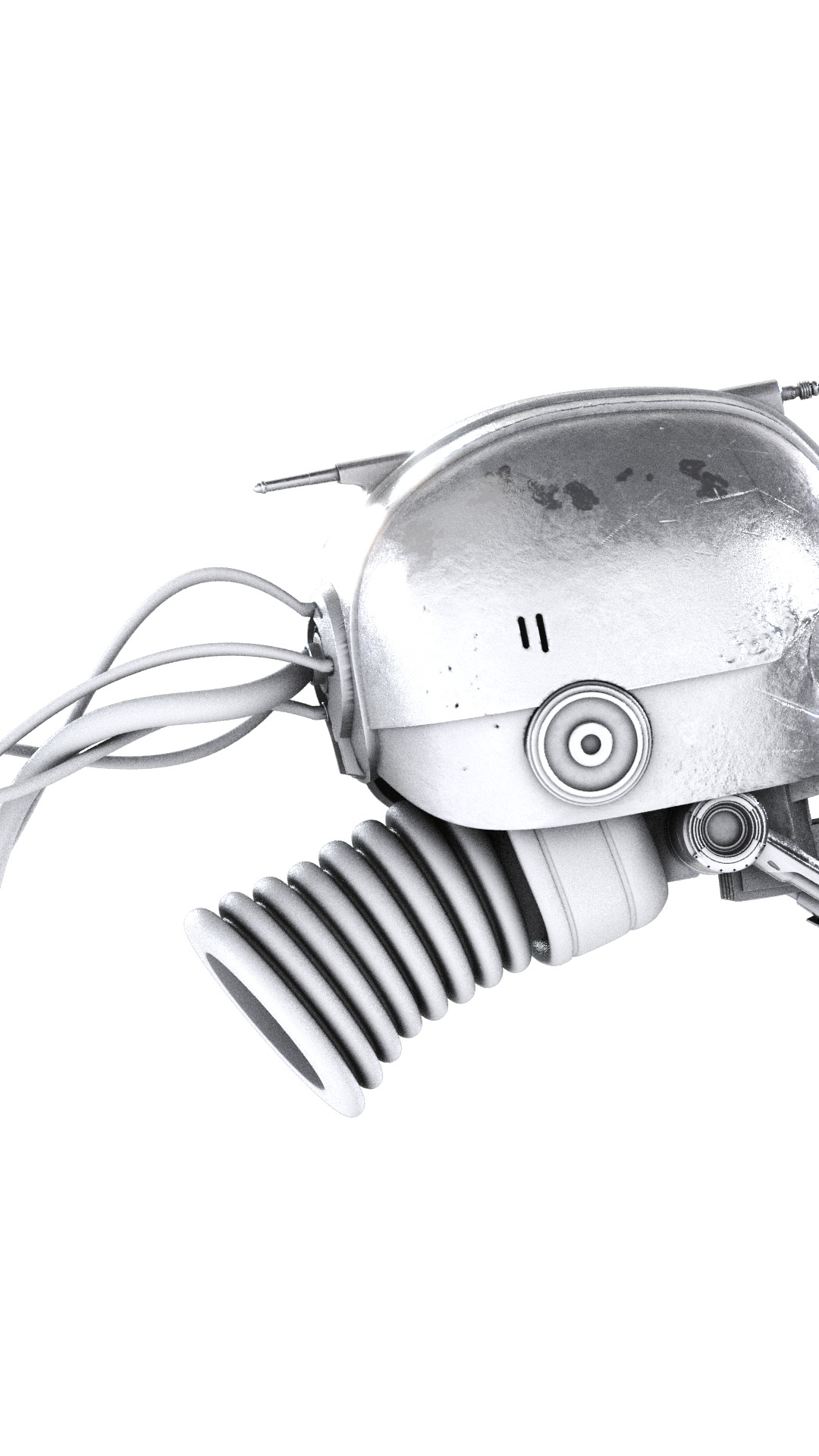 SM-33 DROID HEAD  STAR WARS  SKELETON CREW  3D PRINT MODEL STL   3D print model_9