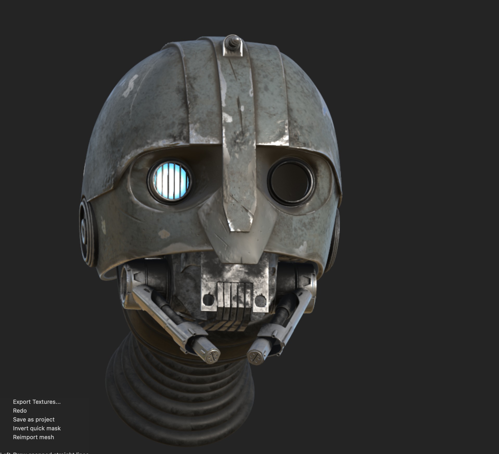 SM-33 DROID HEAD  STAR WARS  SKELETON CREW  3D PRINT MODEL STL   3D print model_30