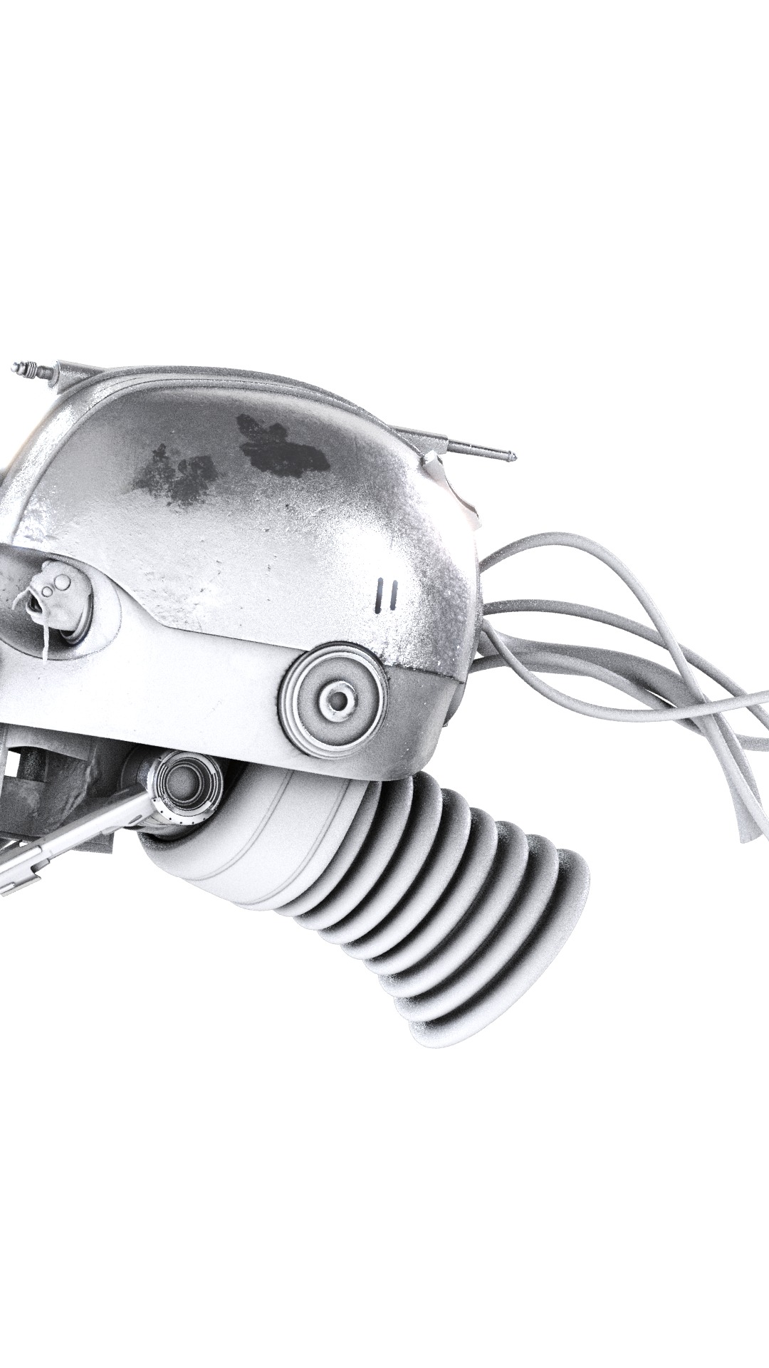 SM-33 DROID HEAD  STAR WARS  SKELETON CREW  3D PRINT MODEL STL   3D print model_5