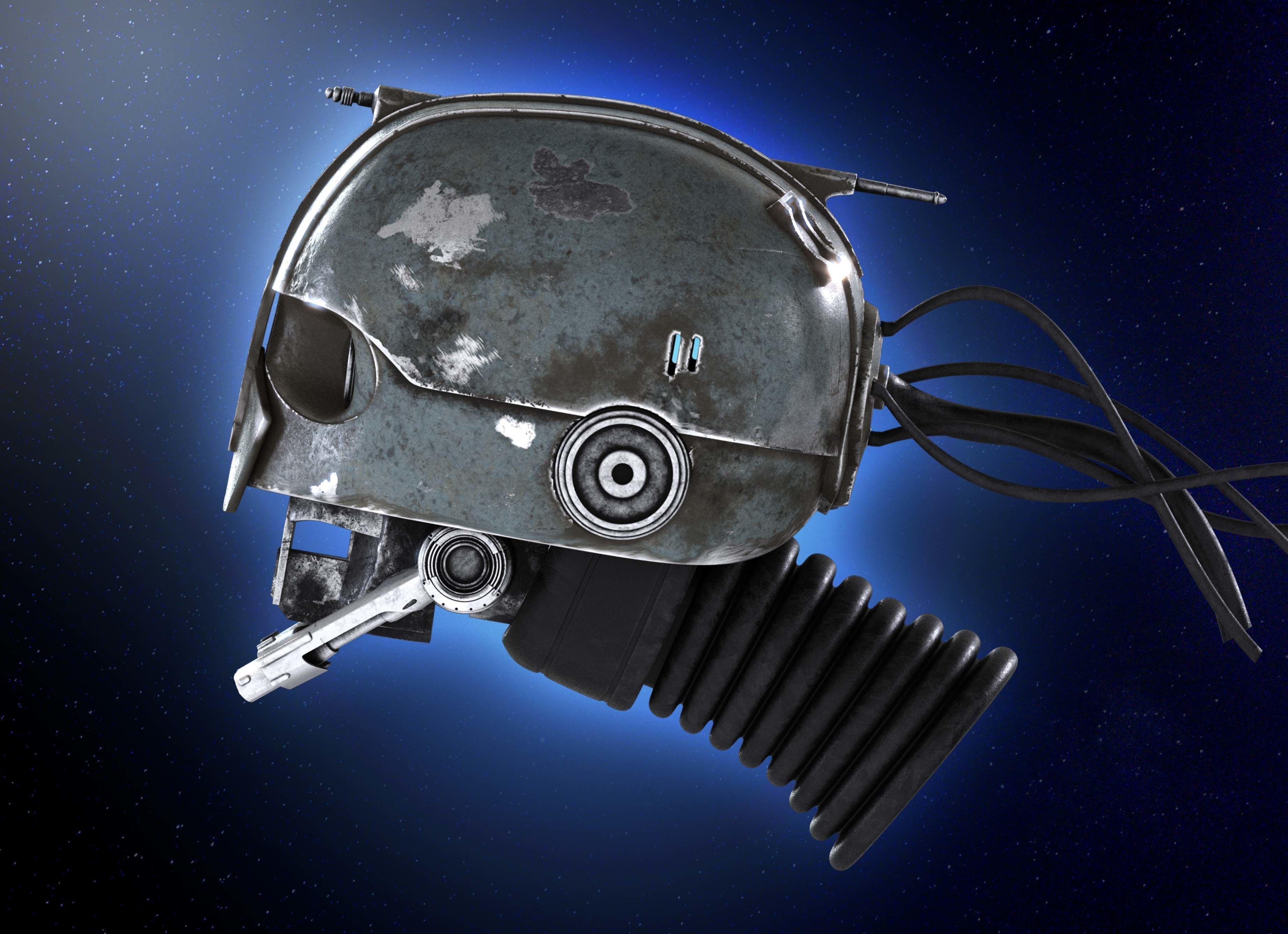 SM-33 DROID HEAD  STAR WARS  SKELETON CREW  3D PRINT MODEL STL   3D print model_18