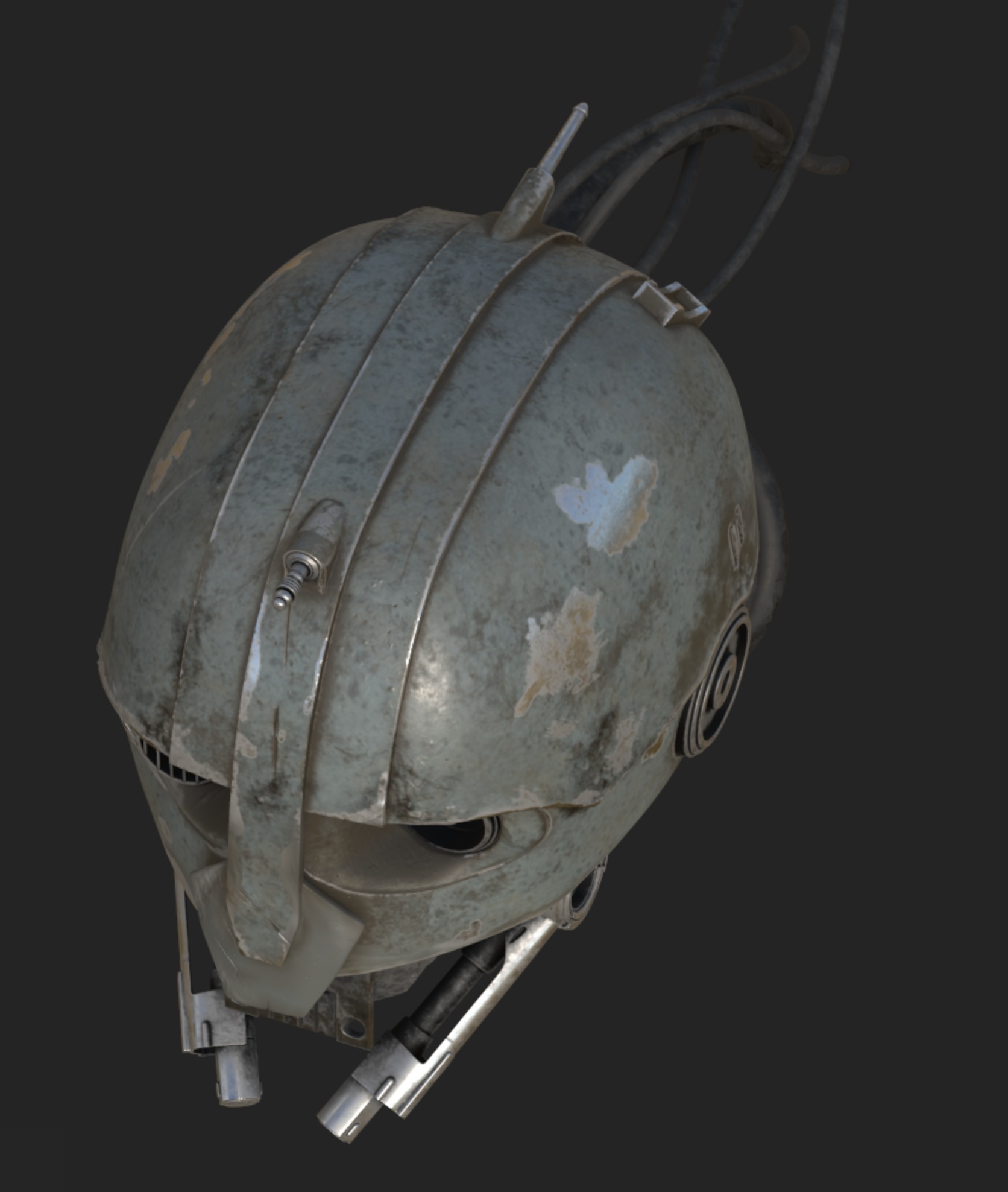 SM-33 DROID HEAD  STAR WARS  SKELETON CREW  3D PRINT MODEL STL   3D print model_43