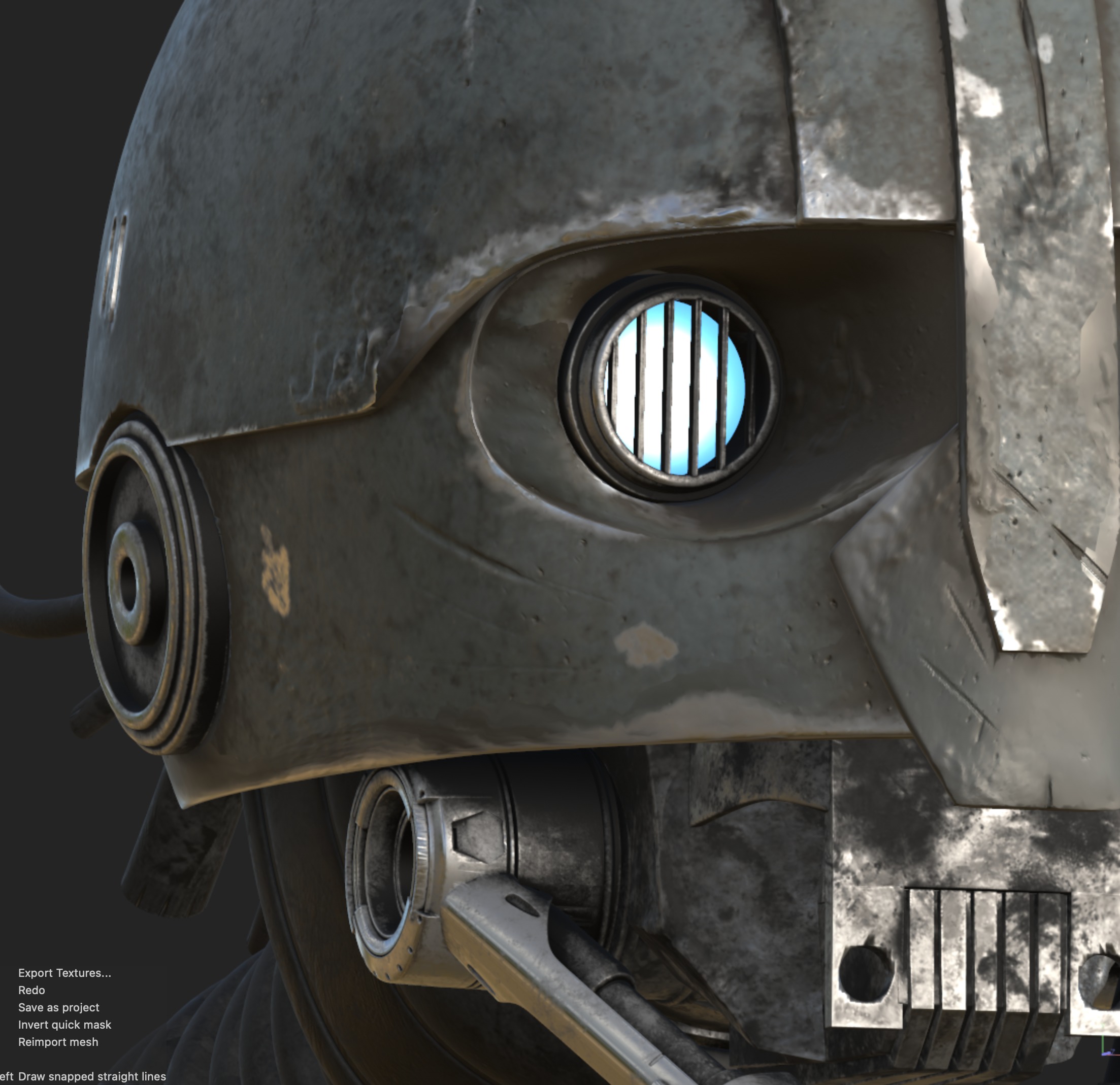 SM-33 DROID HEAD  STAR WARS  SKELETON CREW  3D PRINT MODEL STL   3D print model_49