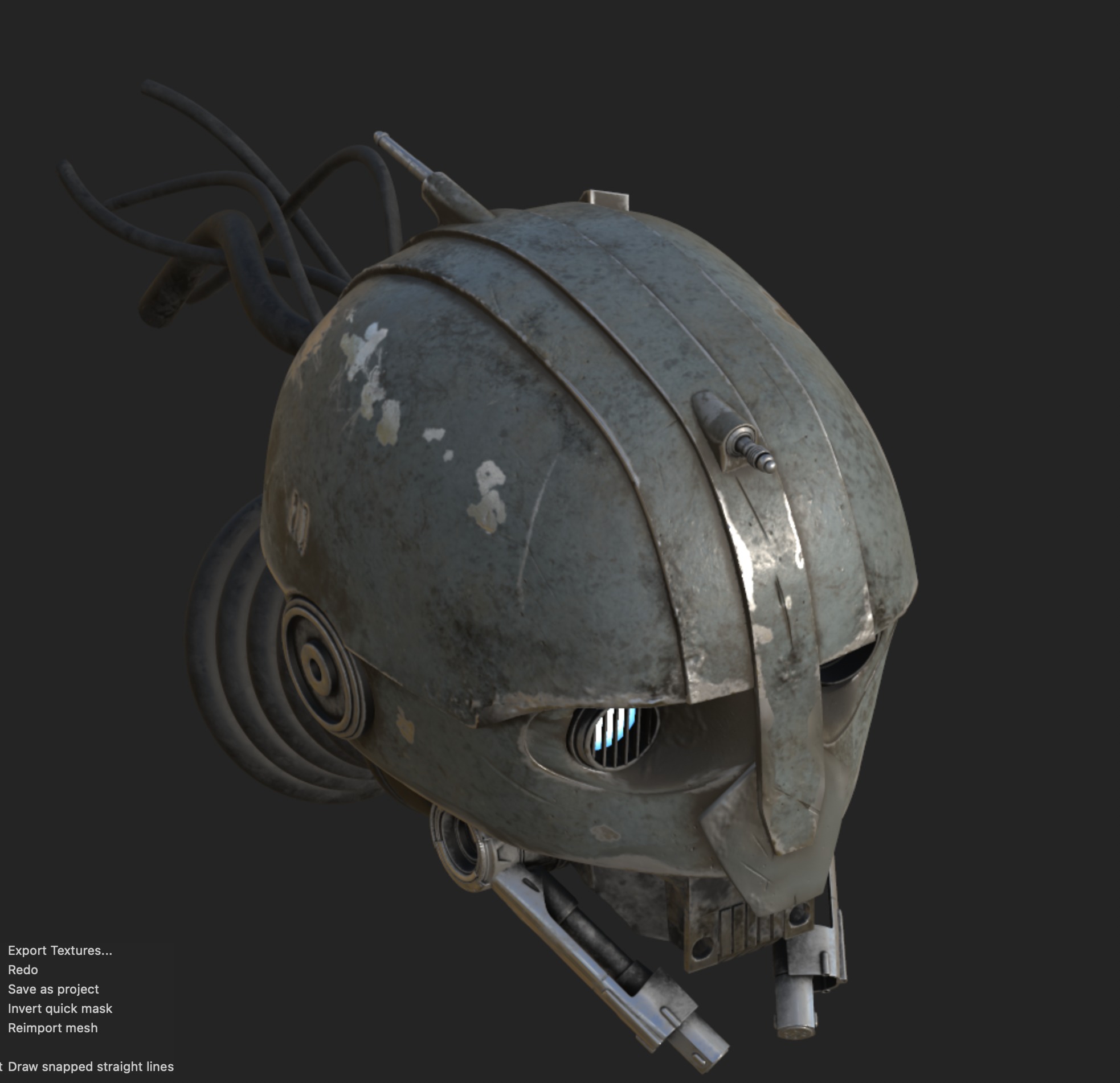 SM-33 DROID HEAD  STAR WARS  SKELETON CREW  3D PRINT MODEL STL   3D print model_46