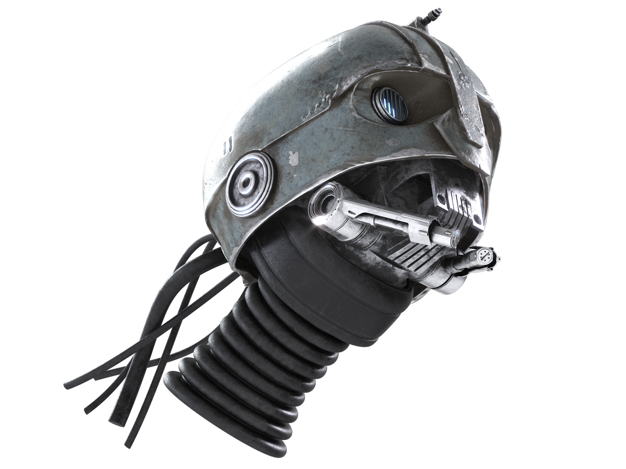 SM-33 DROID HEAD  STAR WARS  SKELETON CREW  3D PRINT MODEL STL   3D print model_29