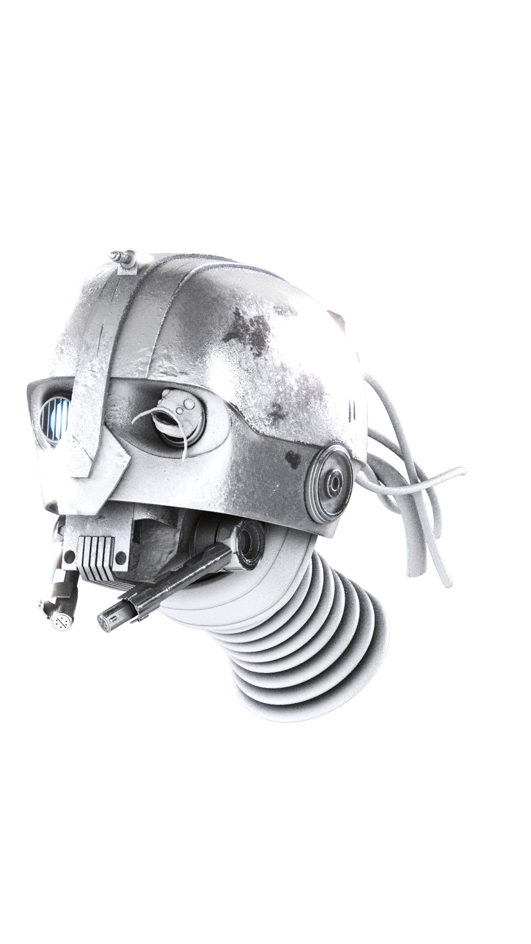 SM-33 DROID HEAD  STAR WARS  SKELETON CREW  3D PRINT MODEL STL   3D print model_4