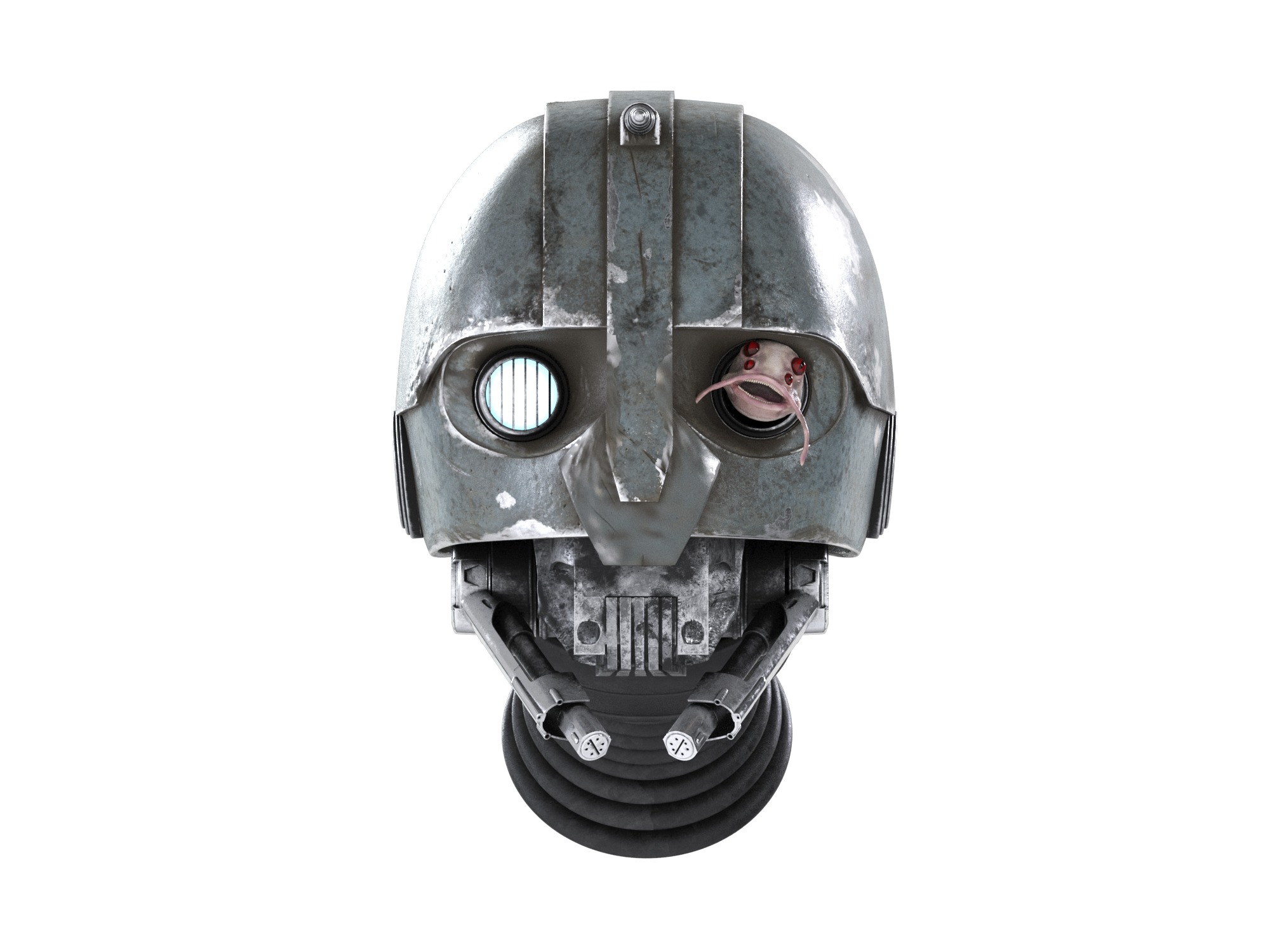 SM-33 DROID HEAD  STAR WARS  SKELETON CREW  3D PRINT MODEL STL   3D print model_2