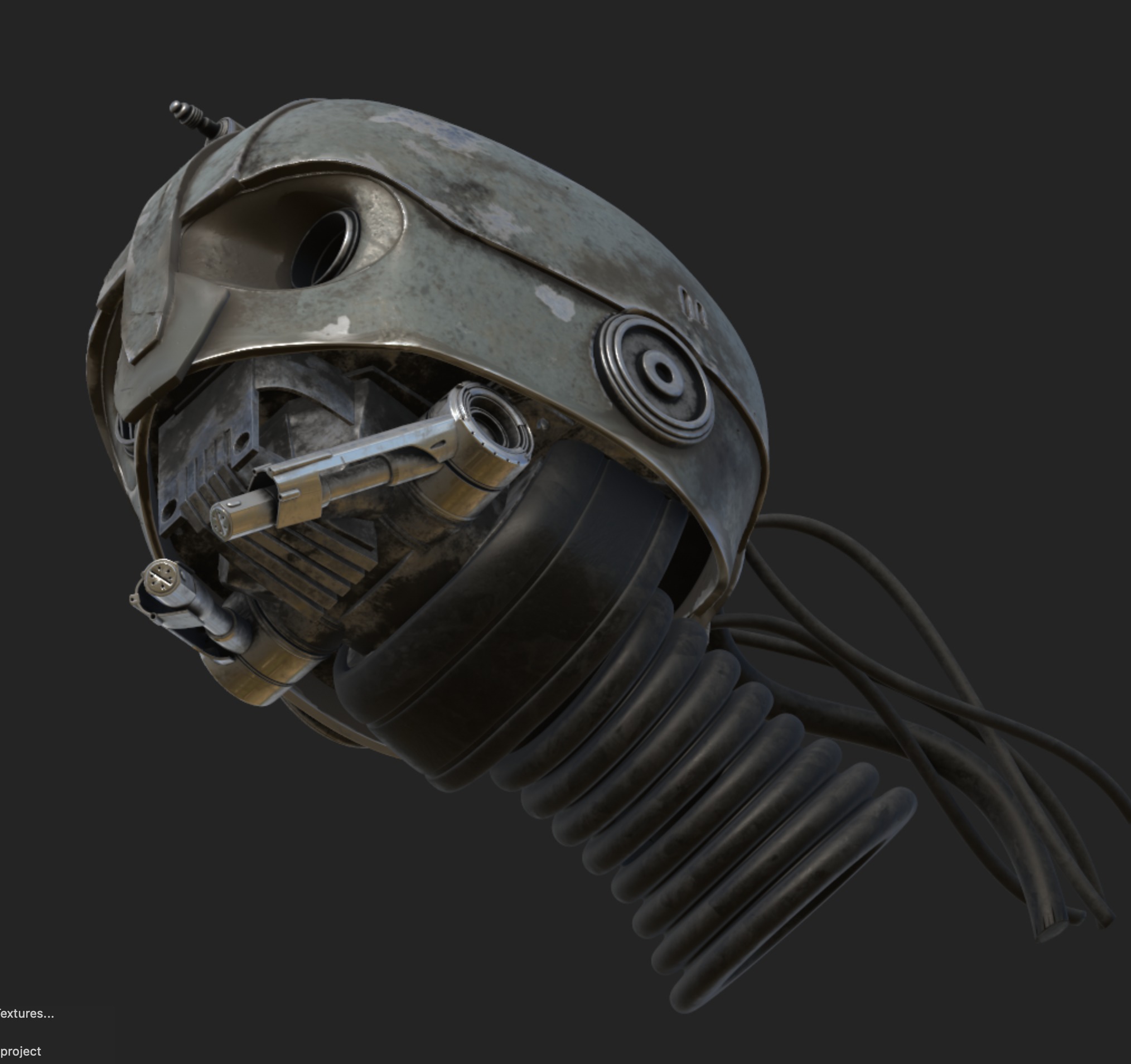 SM-33 DROID HEAD  STAR WARS  SKELETON CREW  3D PRINT MODEL STL   3D print model_41