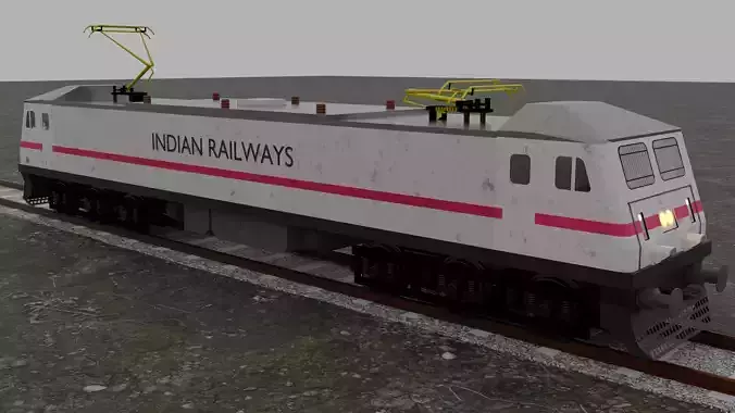 WAP-7 Train Locomotive