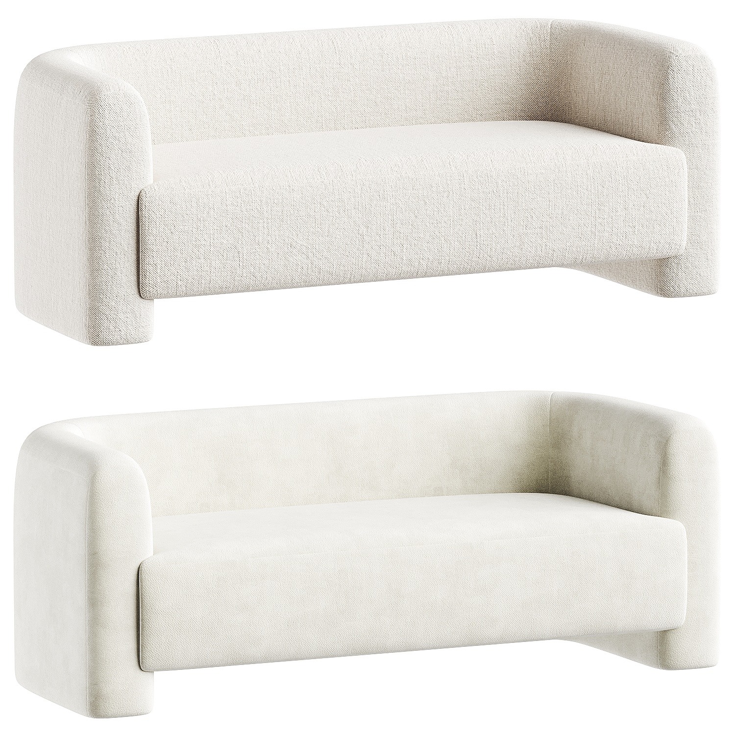 big sofa  3D model_3