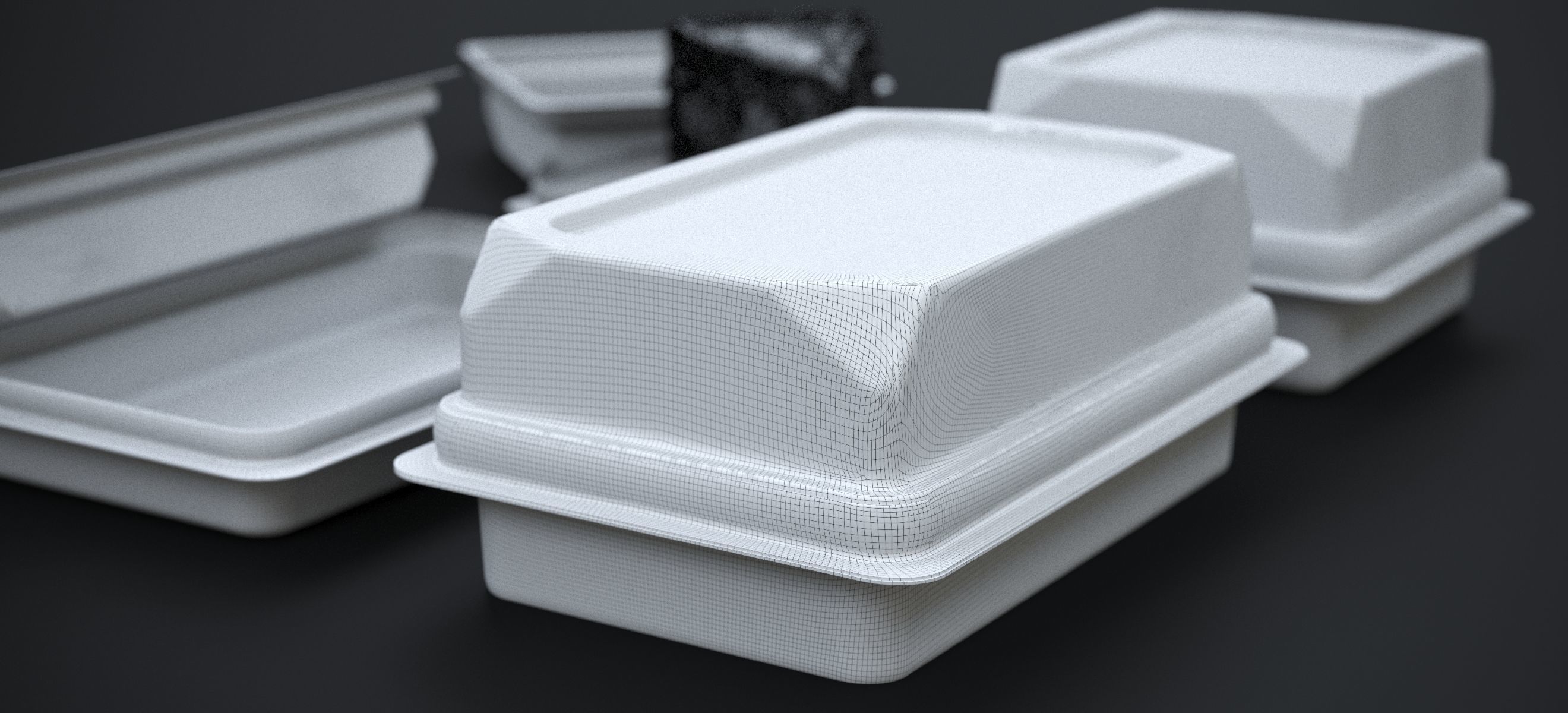 CARAMEL NEW YORK CHEESECAKE IN PACKAGE 2024 3D model_15