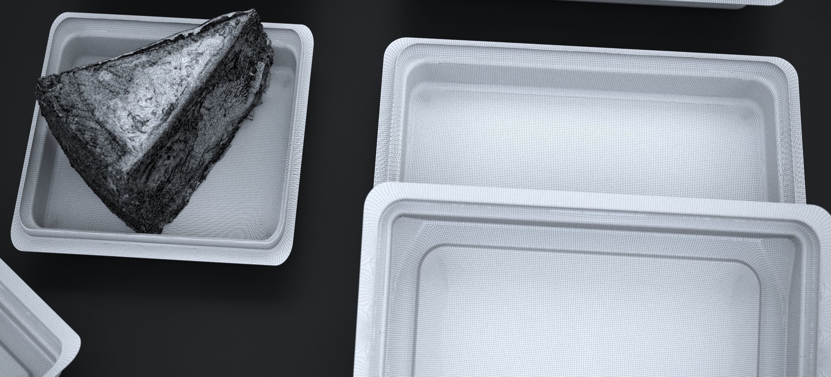 CARAMEL NEW YORK CHEESECAKE IN PACKAGE 2024 3D model_19