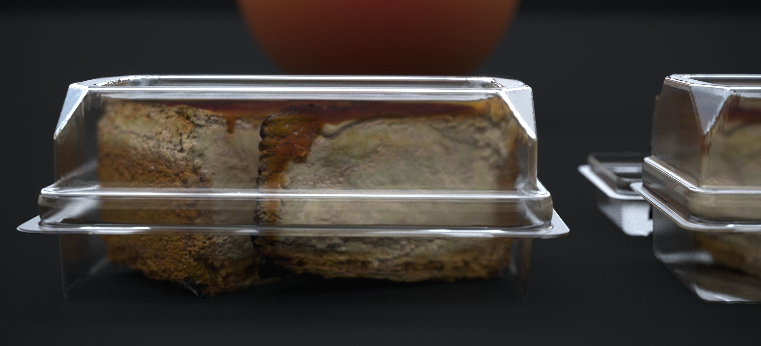 CARAMEL NEW YORK CHEESECAKE IN PACKAGE 2024 3D model_6