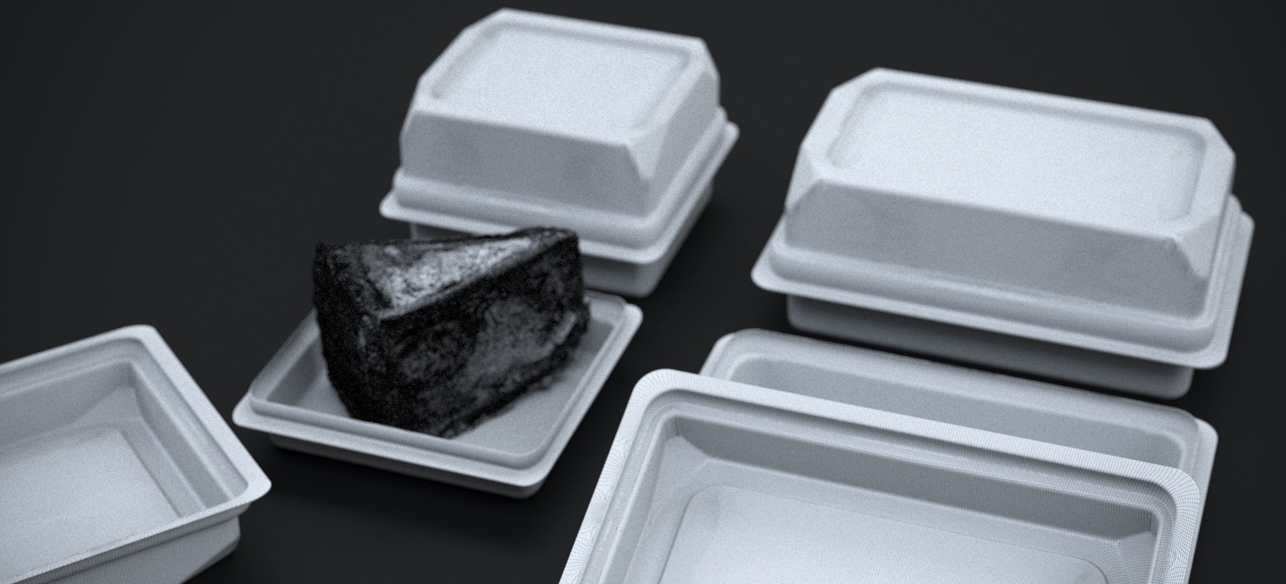 CARAMEL NEW YORK CHEESECAKE IN PACKAGE 2024 3D model_13