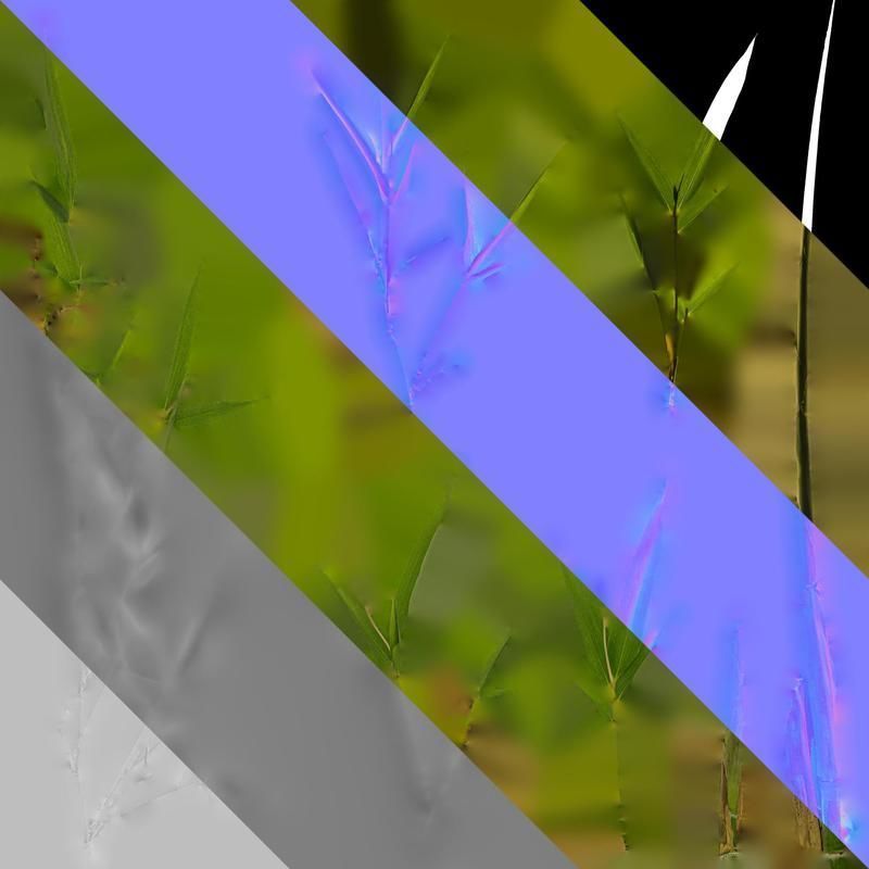 Anydrafts Phyllostachys parvifolia Atlas 02 Texture_8