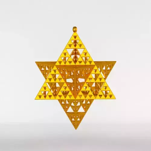 Sierpinski Gasket Merkaba 3D print model