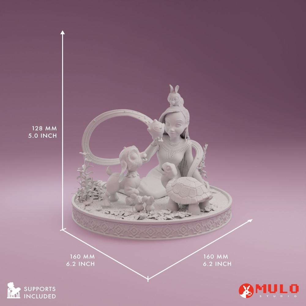 Wish Asha 3D print model_5