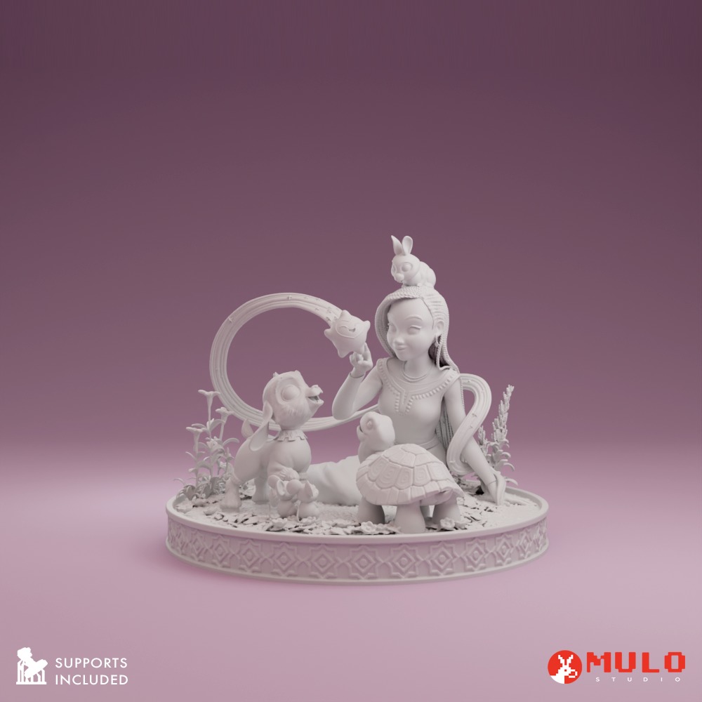 Wish Asha 3D print model_1