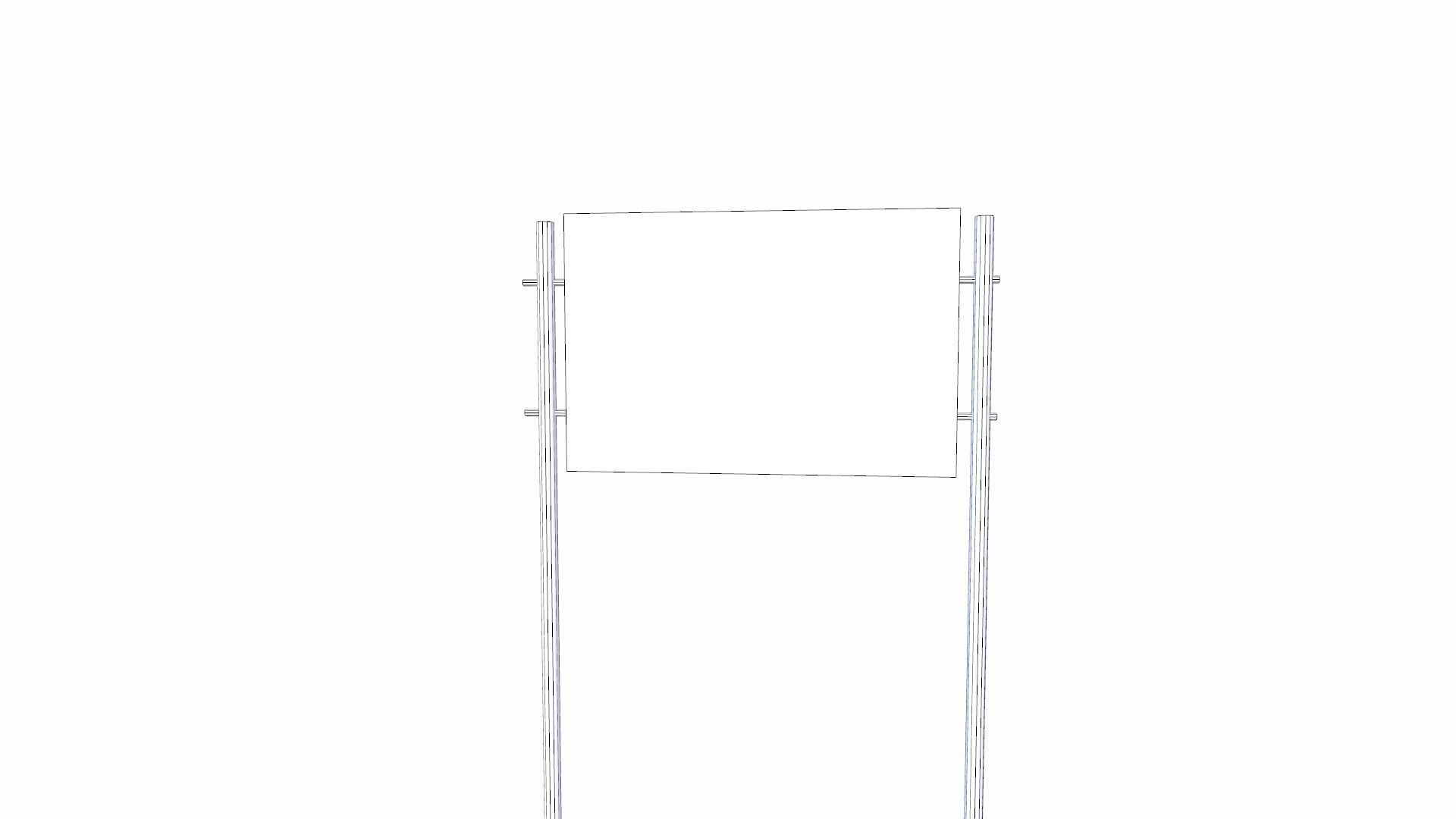 USE Waste Bins Board Low-poly 3D model_6