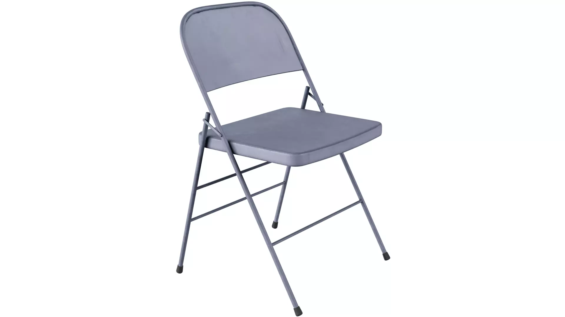 Folding Chair Low-poly 3D model_0