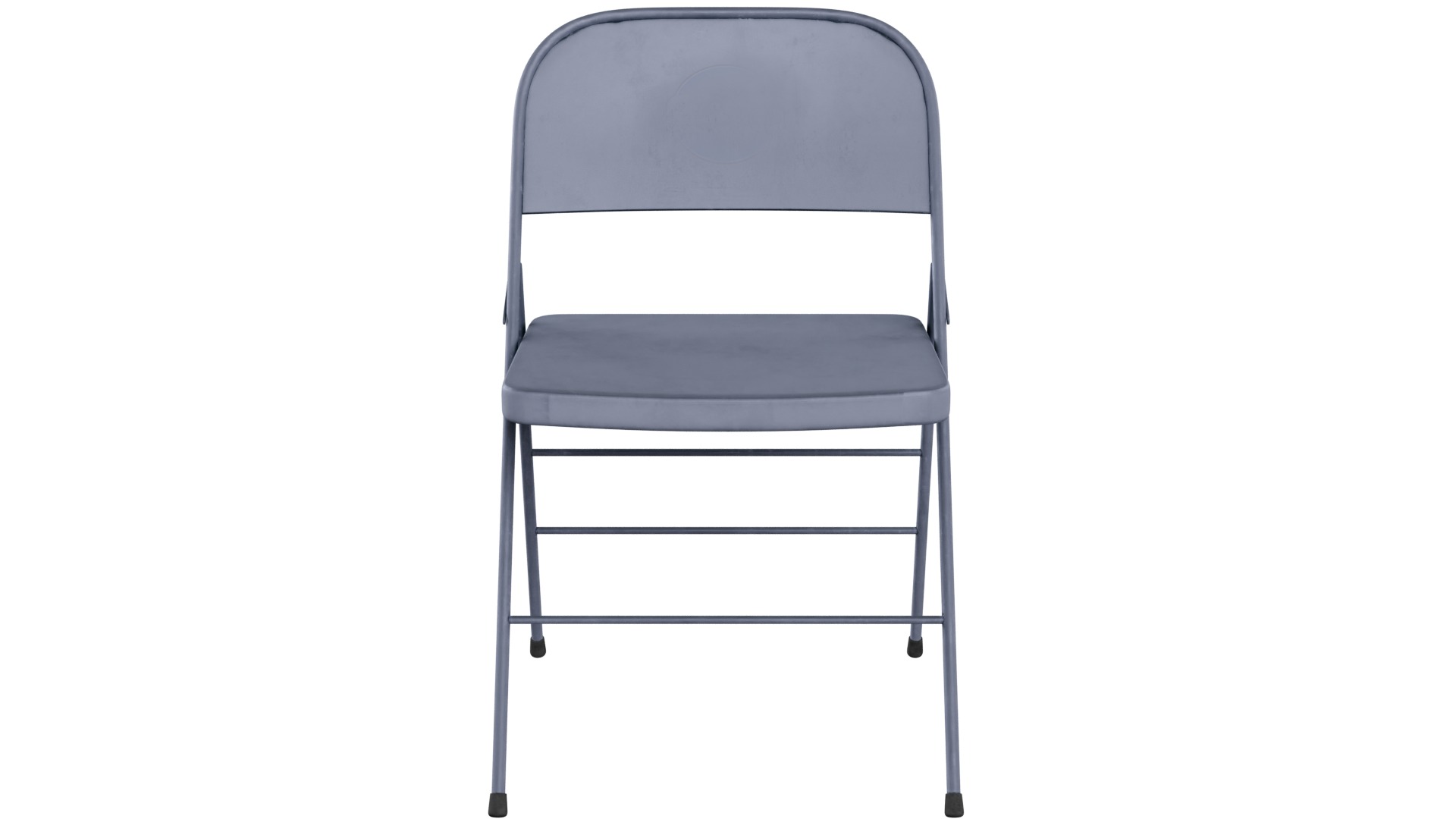 Folding Chair Low-poly 3D model_3