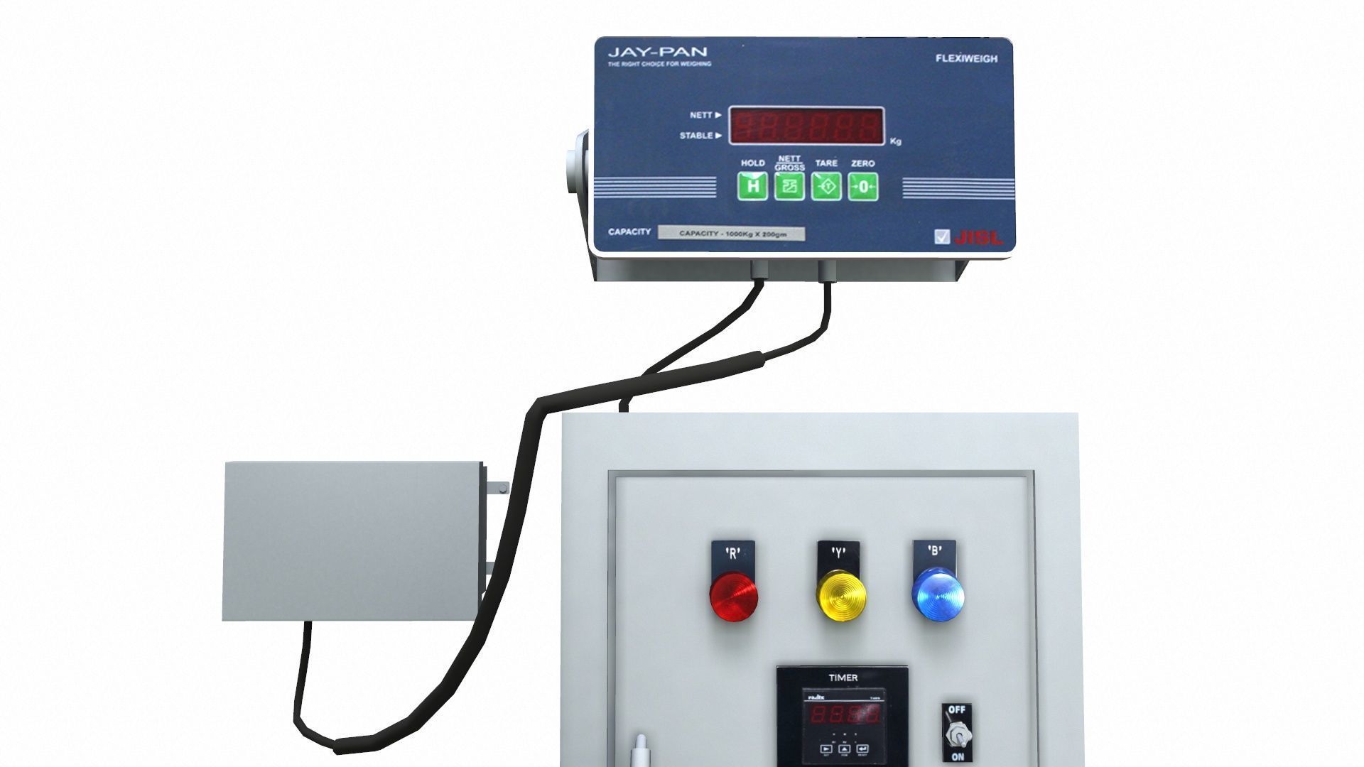 Switch Panel Low-poly 3D model_6