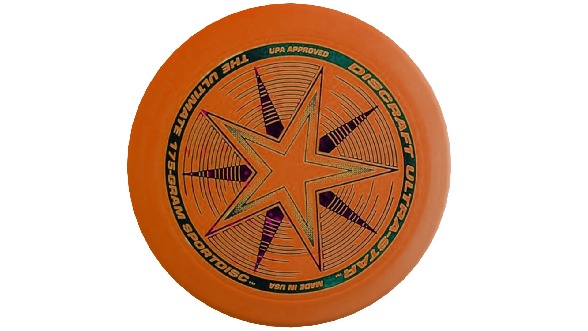 Frisbee Low-poly 3D model_17