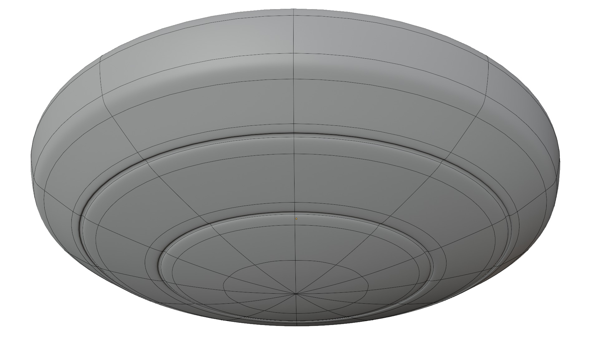 Frisbee Low-poly 3D model_13