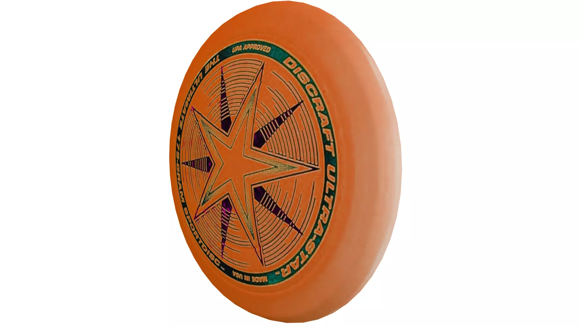 Frisbee Low-poly 3D model_0