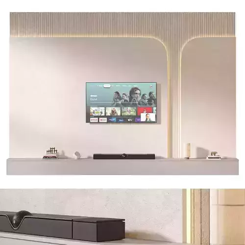 TV wall set 26