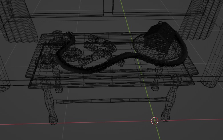 Christmas Scene 3D model_8