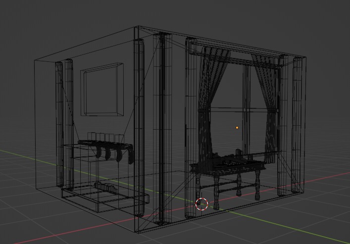 Christmas Scene 3D model_12