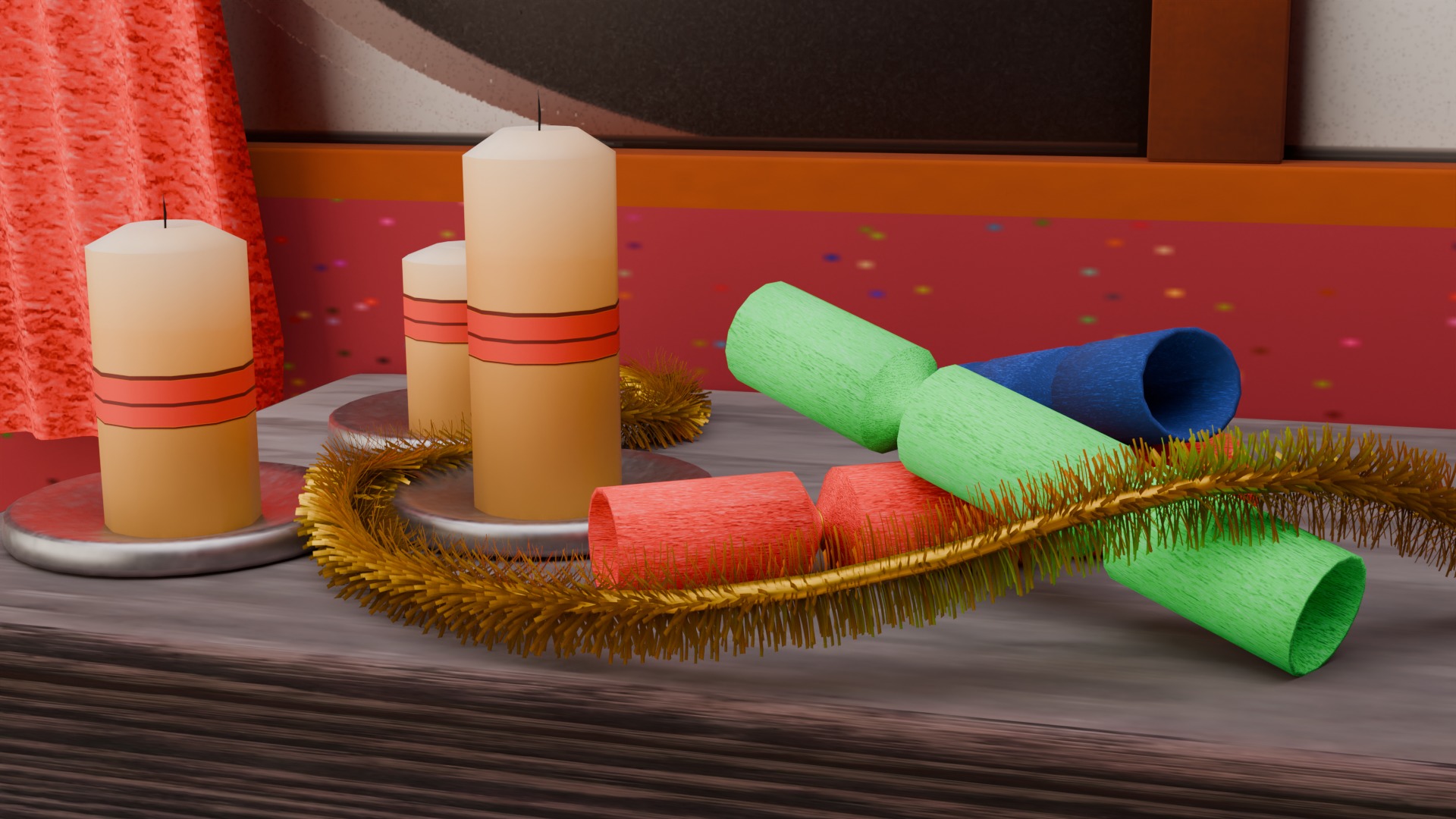 Christmas Scene 3D model_4