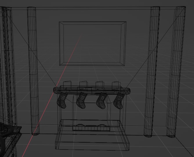 Christmas Scene 3D model_9