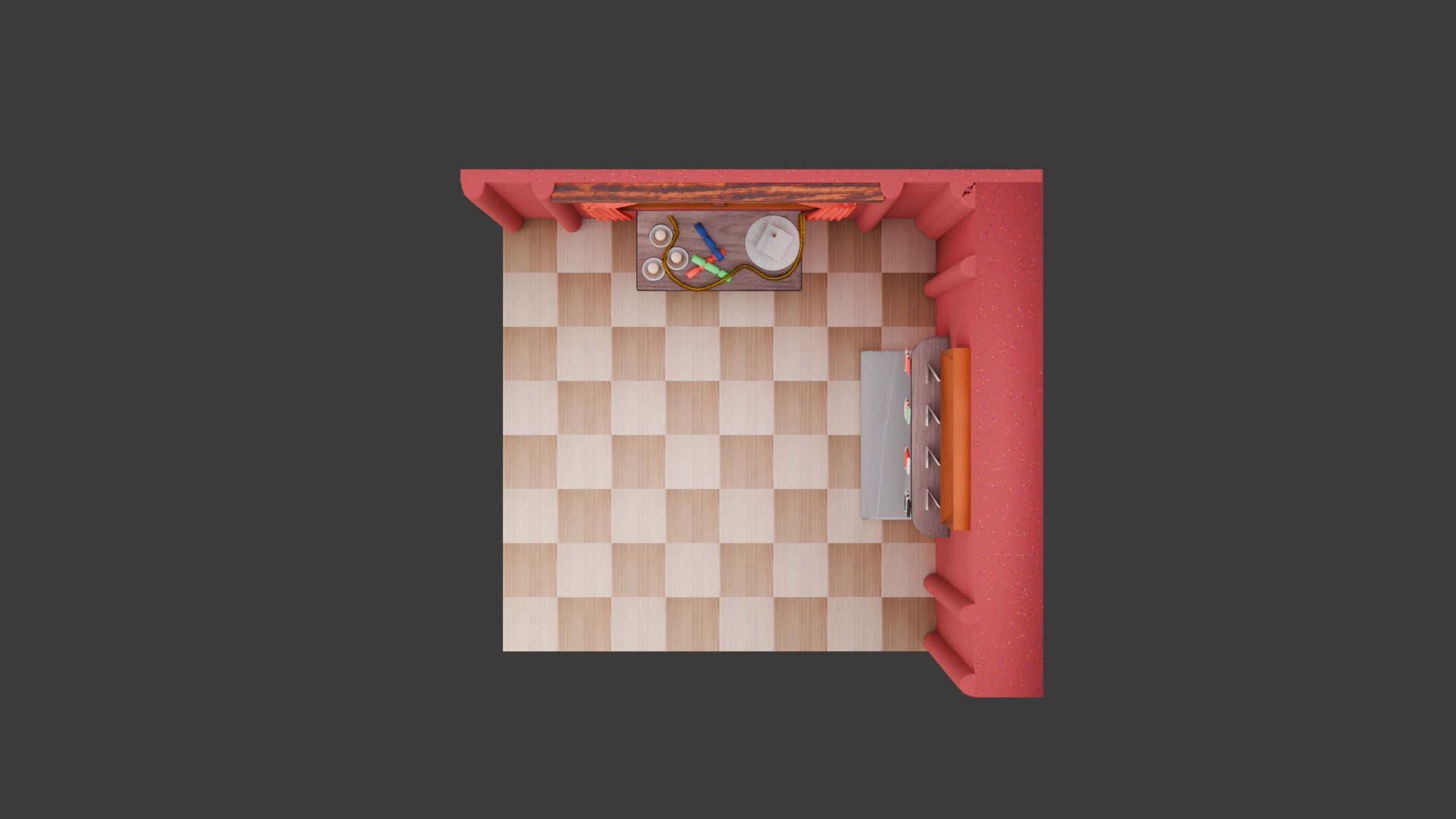 Christmas Scene 3D model_5