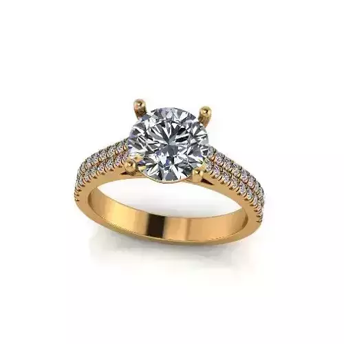 6858 Solitaire ring