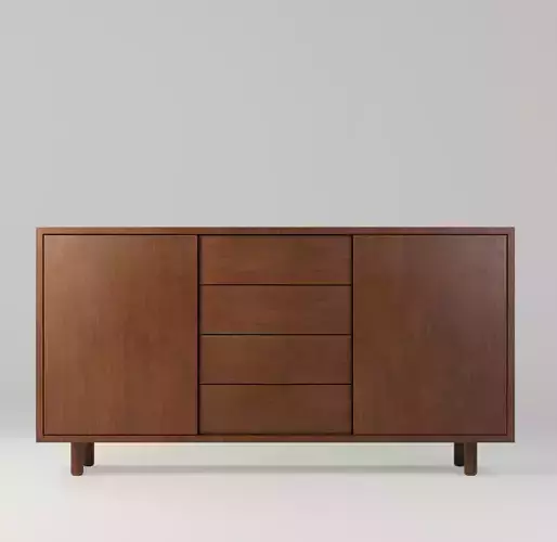 Vintage Sideboard in Dark Wood