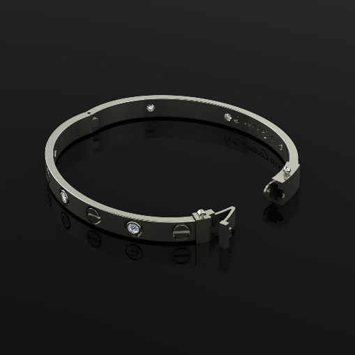 Bracelet size 18 Model 6849 3D print model_1