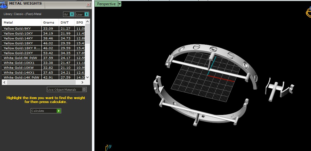 Bracelet size 18 Model 6849 3D print model_7