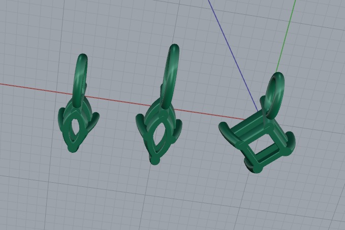 Pendant Model 6846 3D print model_4