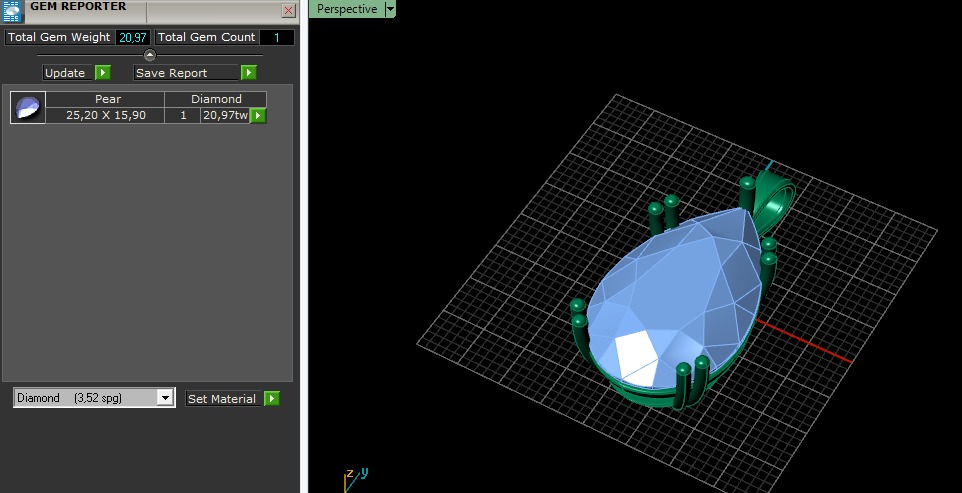 Pendant Model 6841 3D print model_8