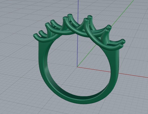 Ring Model 6834 3D print model_3