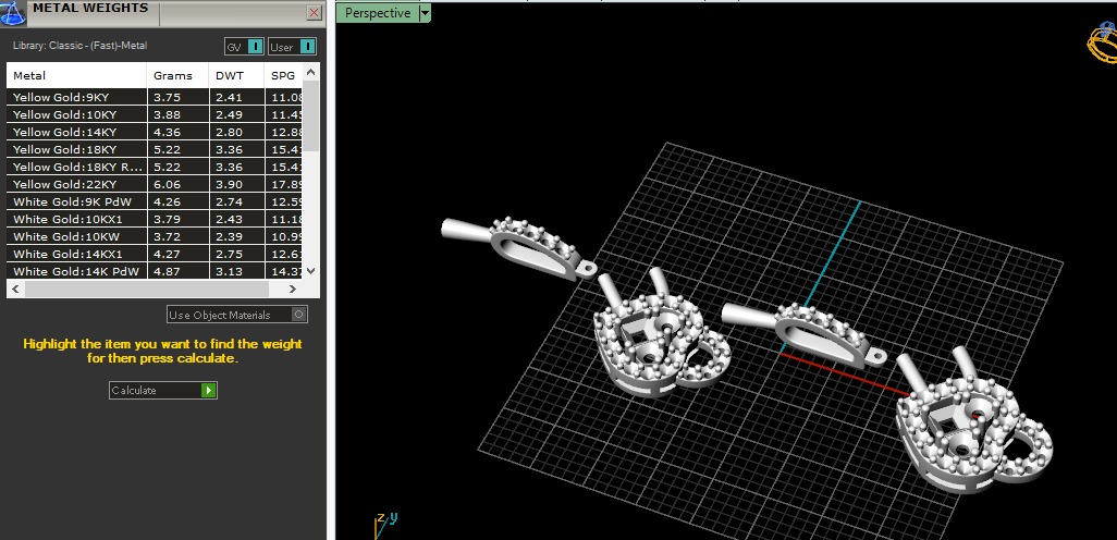 Pendant Model 6833 3D print model_6